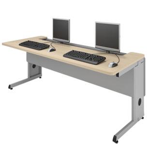 Recessed Computer Desk